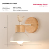 Luminária de parede criativa para Iluminação Home Decor - Arandela Pássaro