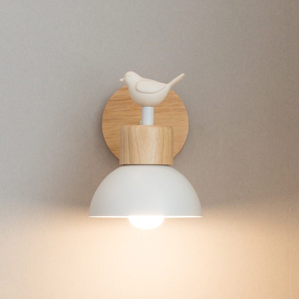 Luminária de parede criativa para Iluminação Home Decor - Arandela Pássaro