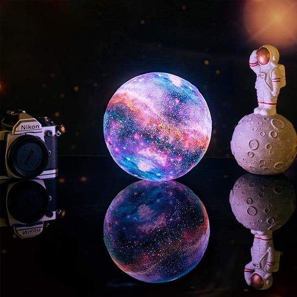 Luminária Lua 3D com controle - Planet Lamp™