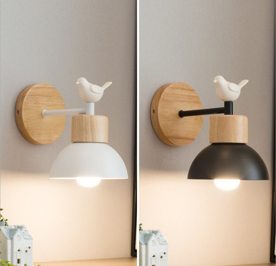 Luminária de parede criativa para Iluminação Home Decor - Arandela Pássaro