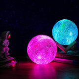 Luminária Lua 3D com controle - Planet Lamp™